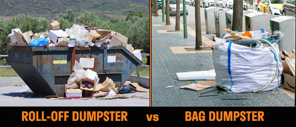Bag vs. Dumpster: Which one is Better for your Small Project?